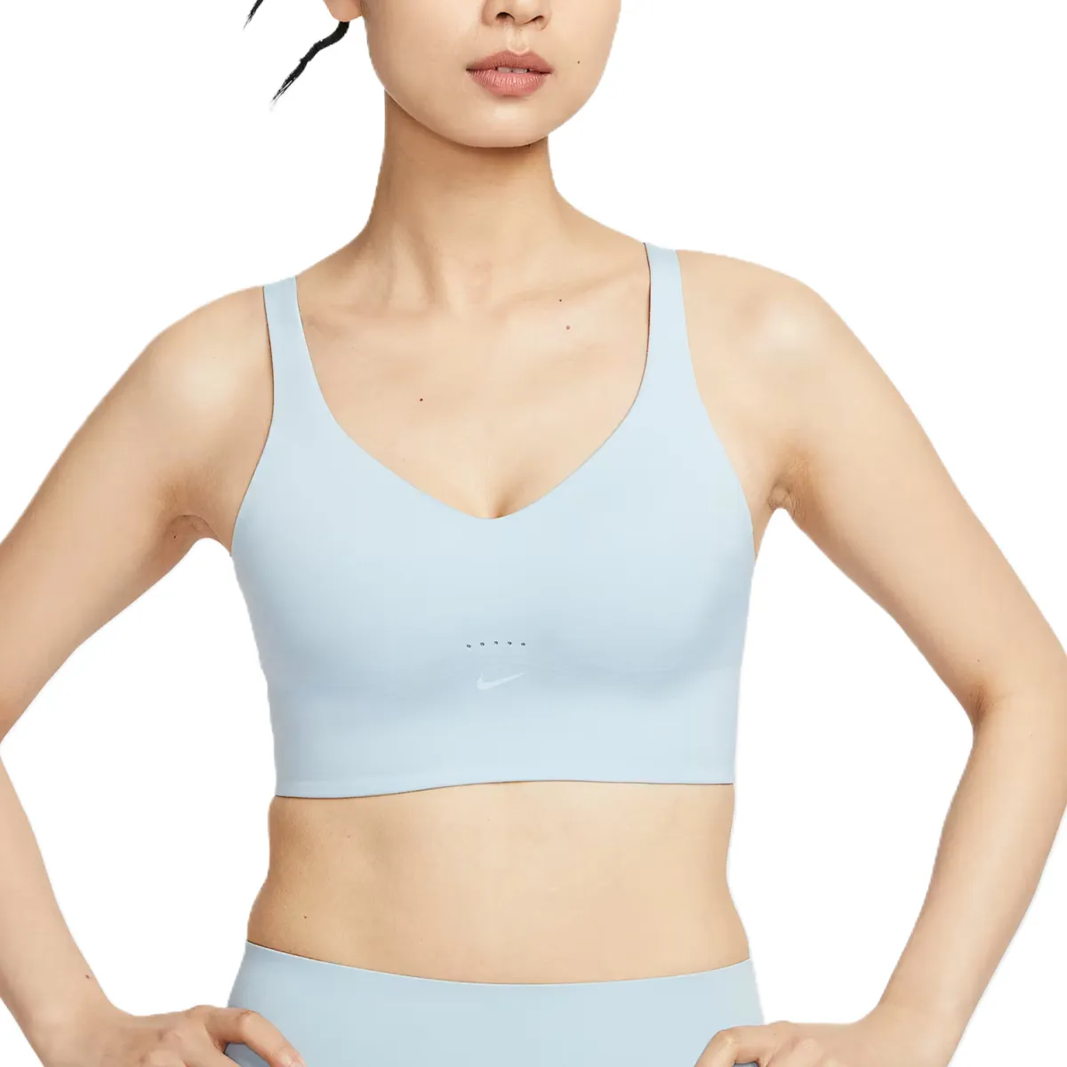 Nike AlateDri Fit SS25 Sports Underwear Women's Light Armory Blue White