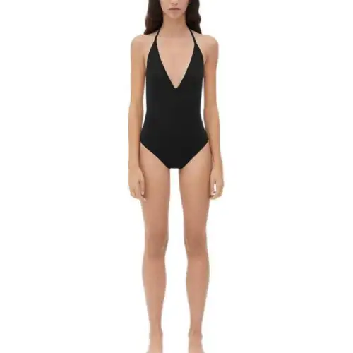Bottega Veneta SS24 One piece Swimsuit Women's Black