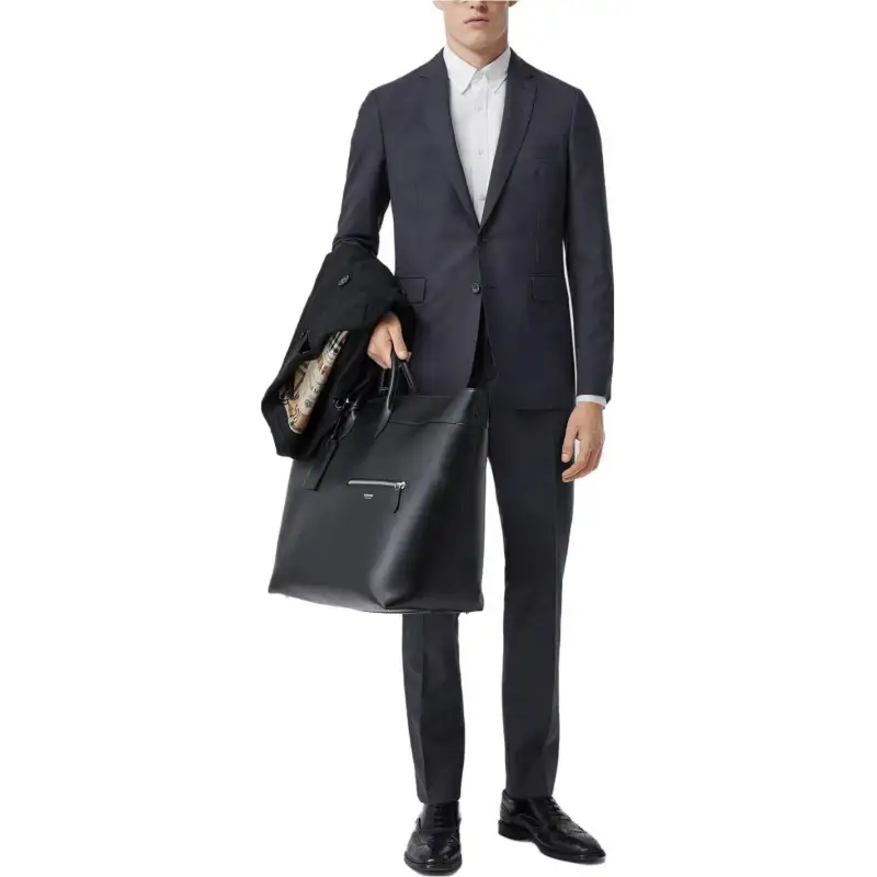Burberry Business Suits Men's Lapel Moderate