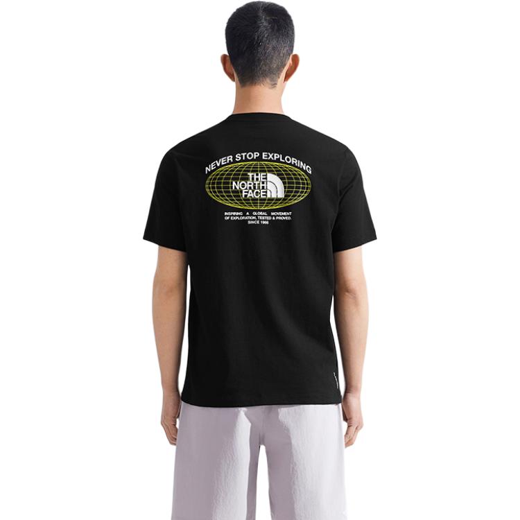 THE NORTH FACE Quick Dry T Shirts Men’s Cosmic Black