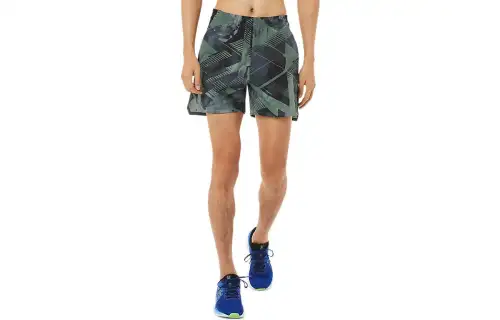 Asics Casual Shorts Men's Blue Green