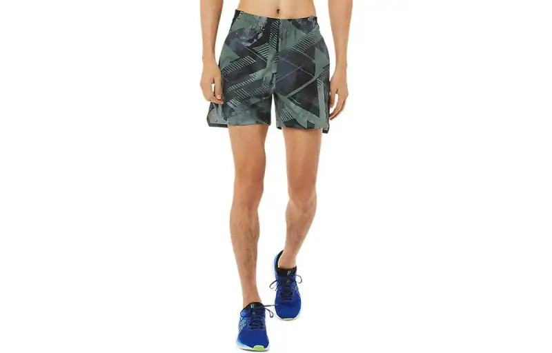 Asics Casual Shorts Men's Blue Green