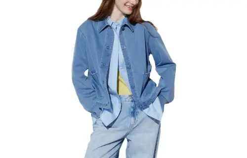 UNIQLO Jackets & Coats Women's Pink Blue