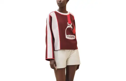 HERMES SS24 Knitwear Women's Red