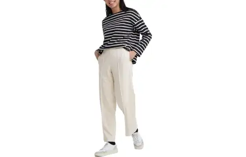 UNIQLO Casual Pants Women's Ivory Moderate Wide Leg Pants