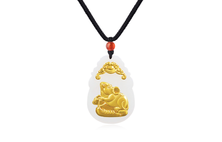 KING TAI SANG Agate Necklaces Unisex