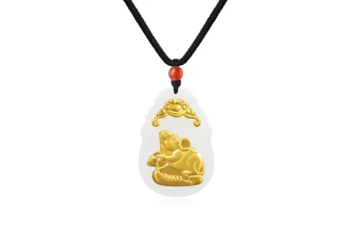KING TAI SANG Agate Necklaces Unisex