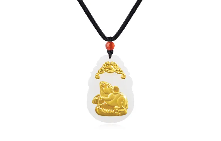 KING TAI SANG Agate Necklaces Unisex