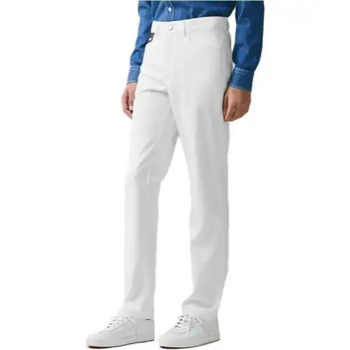 HERMES Jeans Men's White Moderate Other