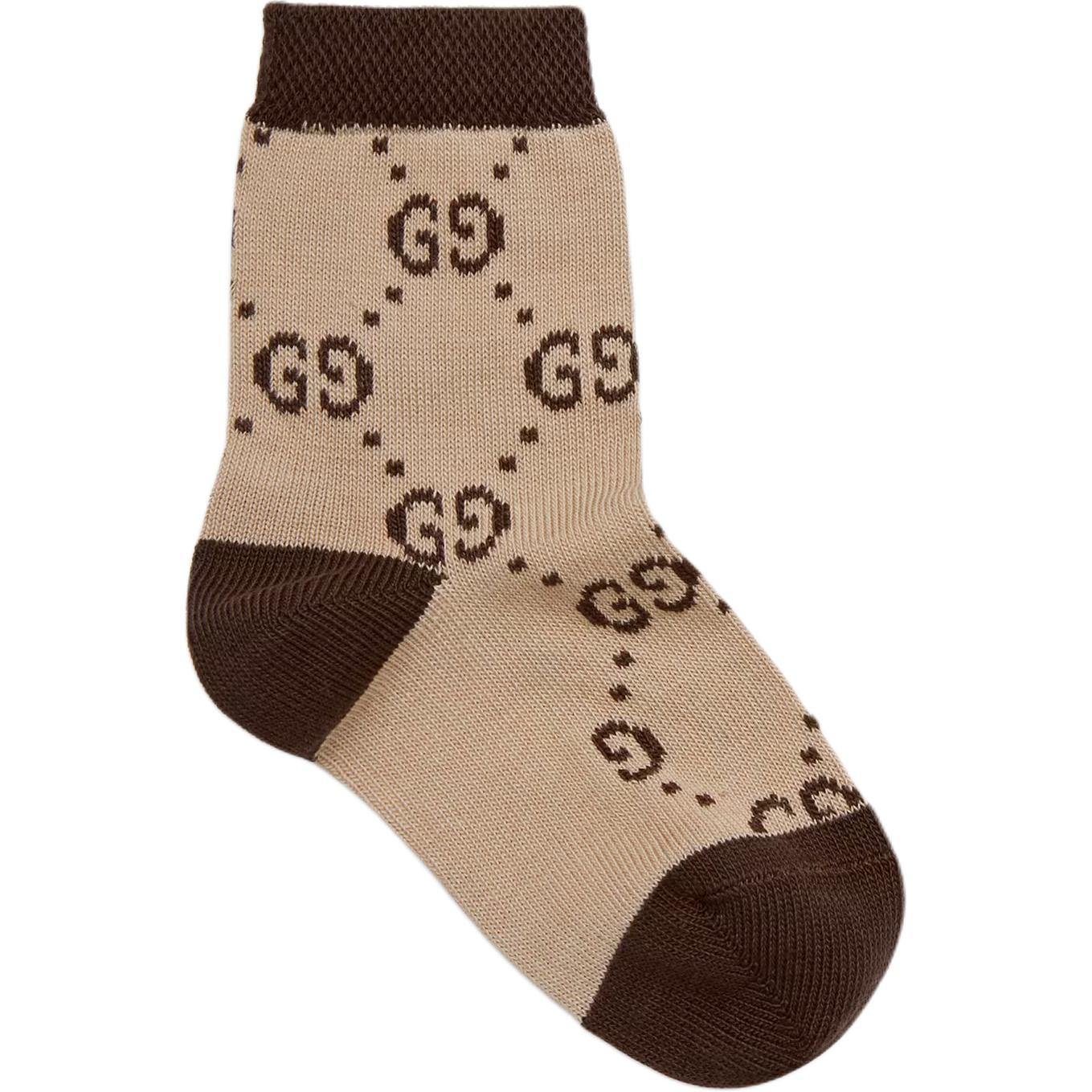 Носки Gucci (бежевый) — фото 2