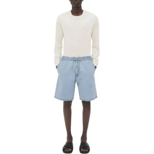 Bottega Veneta Casual Shorts Men's Blue