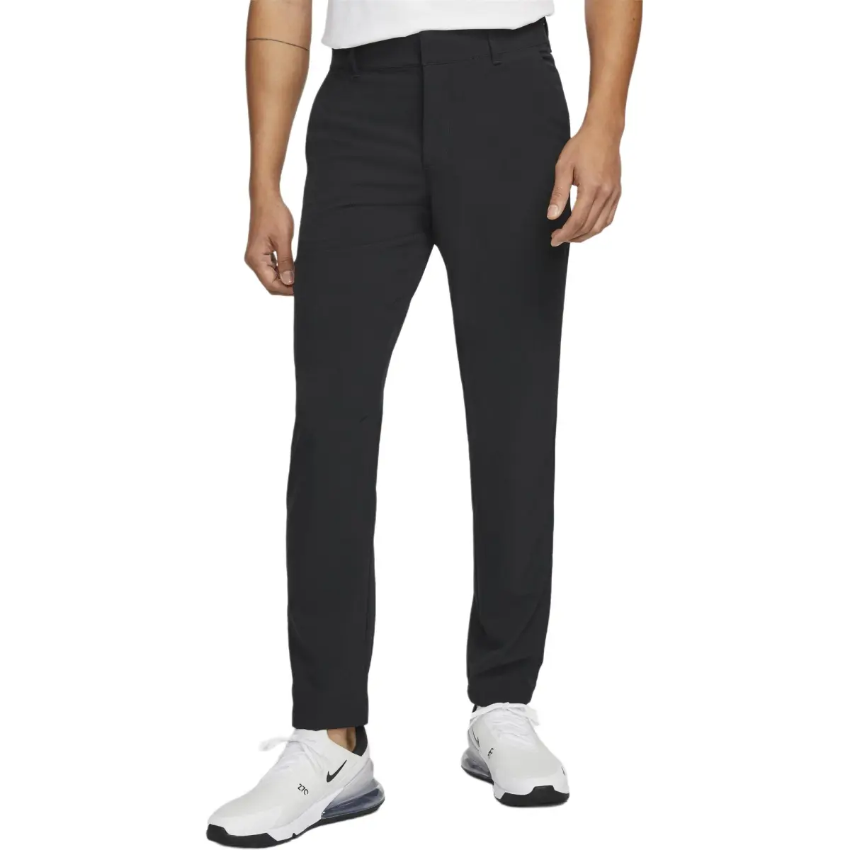 Nike Casual Pants Men's Black Moderate Straight Fit Pants