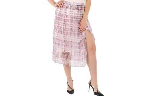 Burberry Casual Long Skirt Women's Pink