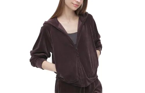 UNIQLO Sweatshirts Women's Hooded Moderate Regular