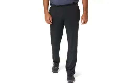 ASICS Knitted Sweatpants Men's Performance Black Moderate Straight Fit Pants