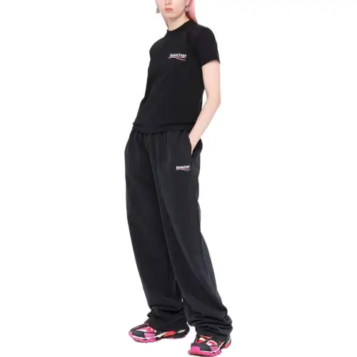 Balenciaga FW22 Knitted Sweatpants Women's Black