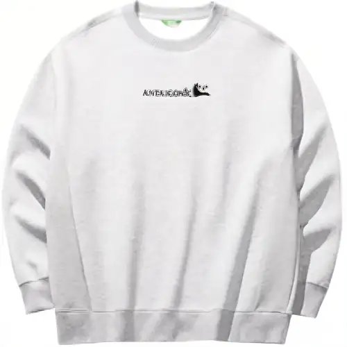 Anta Life Collection Sweatshirt Unisex Gray Heather Gray