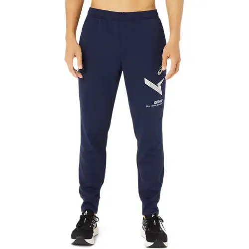 Asics Knitted Sweatpants Unisex Midnight Blue