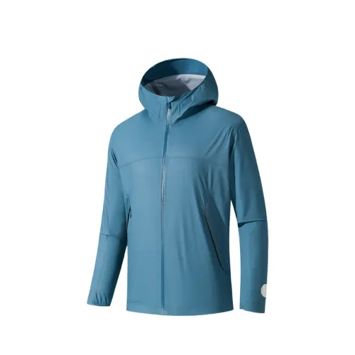 Anta Windproof Windbreaker Jacket Unisex Parrot Blue
