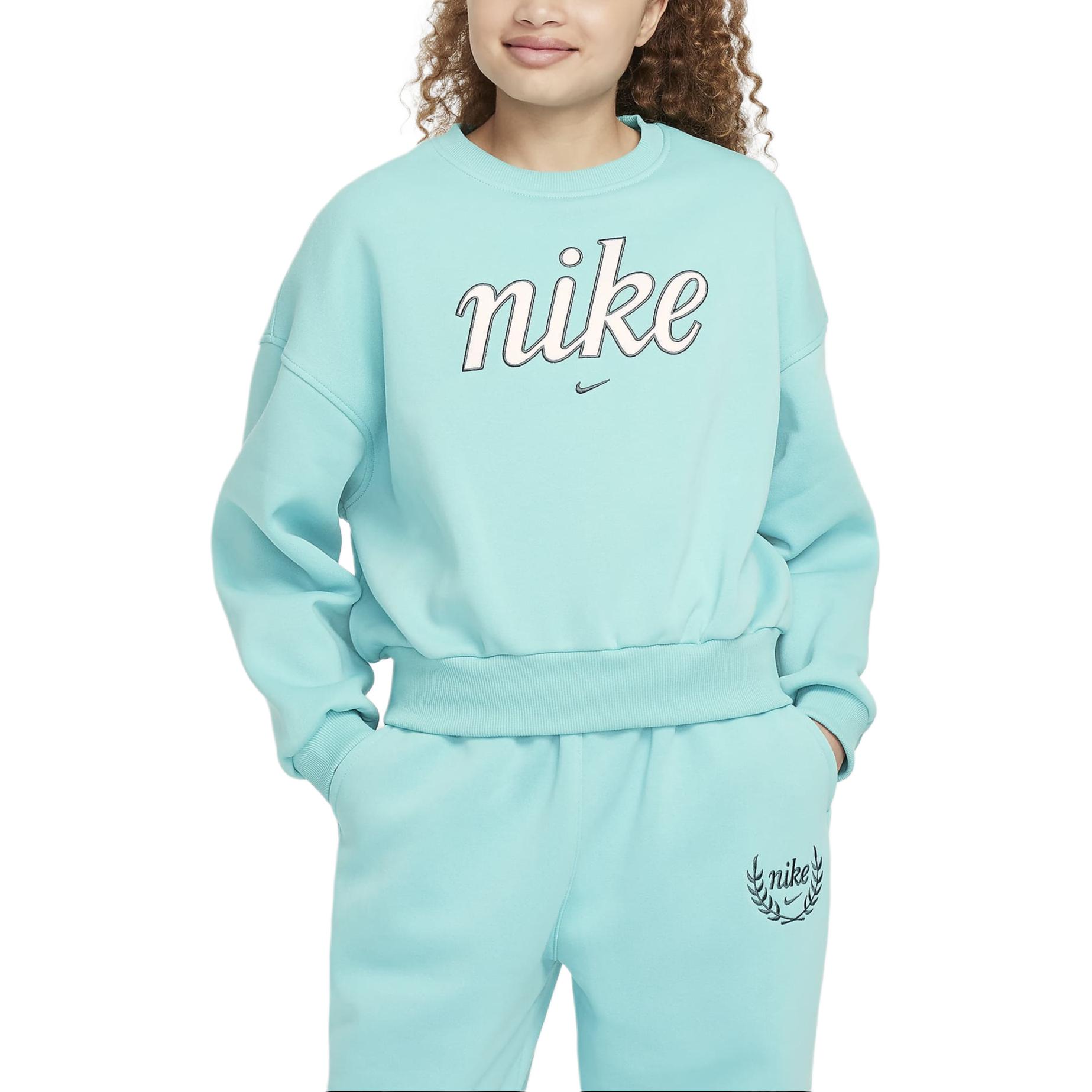 Женское худи Nike Sportswear Club Fleece (зеленое)