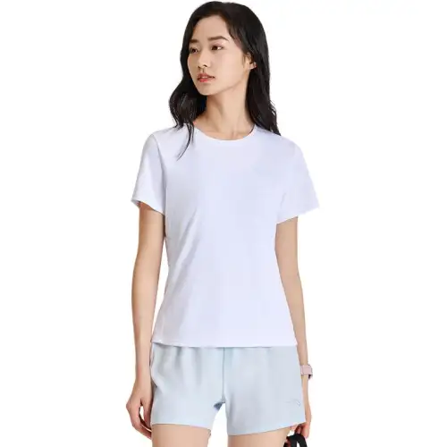 Anta Running Collection T Shirt Women's Pure White