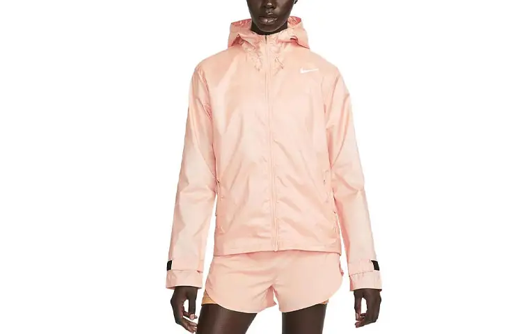 Nike Jackets Women's Light Pink Hooded Moderate Other