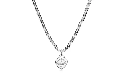 TIFFANY & CO. Return To Tiffany Collection 925 Sterling Silver Necklaces Women's Silver