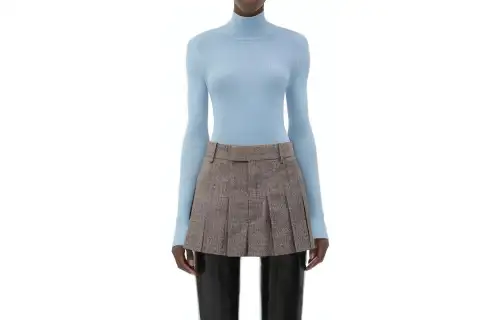 Bottega Veneta Sweaters Women's Blue Turtleneck Moderate Other