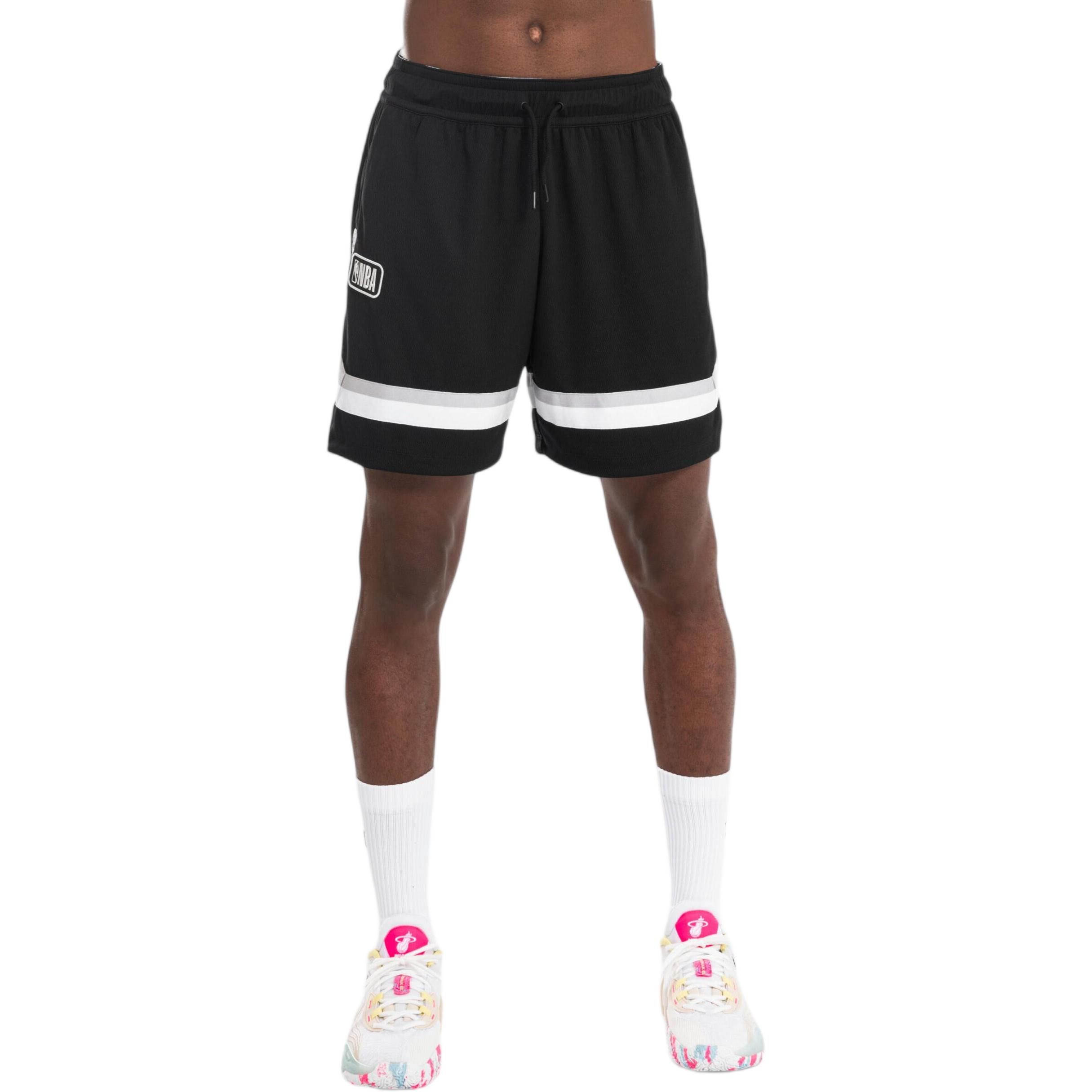 DECATHLON x NBA TARMAK Basketball Shorts Unisex Graphite Black