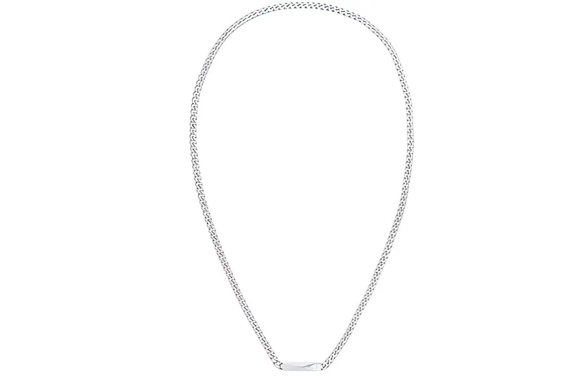 CALVIN KLEIN 316L Stainless Steel Instagram Style, Niche, Trendy, Luxury, Premium Aesthetic Versatile, Necklace Men's
