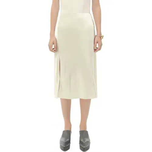 Bottega Veneta Fluid Satin Skirt