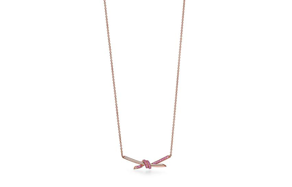 Женские очки Tiffany Knot Necklace (золотые)