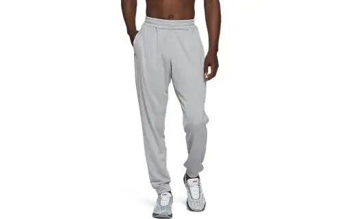 ASICS Knitted Sweatpants Men's Rock Moderate Straight Fit Pants
