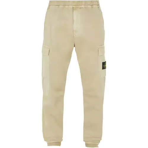 STONE ISLAND Cargo Pants Men's Khaki Moderate