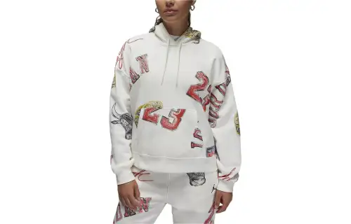 Jordan Brooklyn Fleece Sweatshirt Women's White