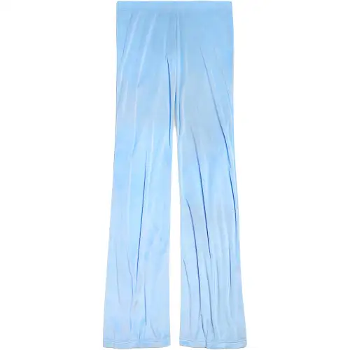 Balenciaga Velvet Flared Leg Pants