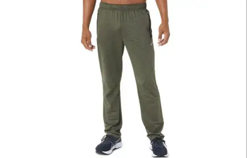 ASICS FP Knitted Sweatpants Men's Dark Green Moderate Other