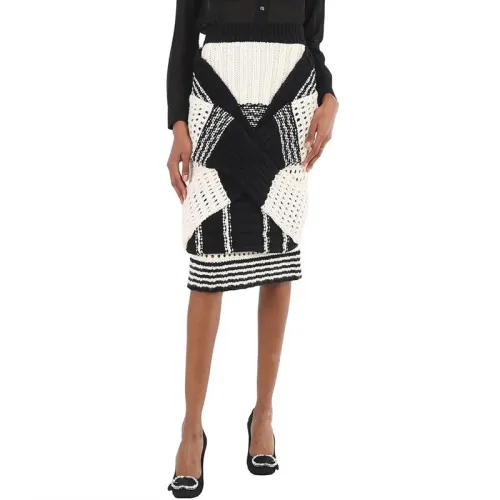 Burberry Knit Long Skirts Women's Multicolor Moderate Mid Length Other