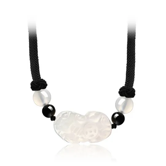MOVER Chalcedony Jade Necklaces Unisex
