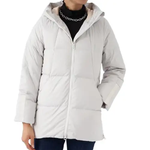 FILA Down Jackets Women's White Hooded