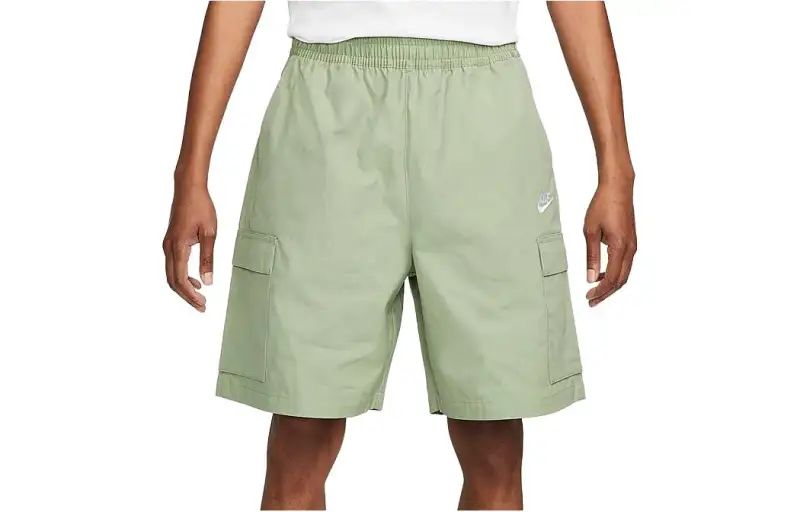 Nike Casual Shorts Men's Green Moderate