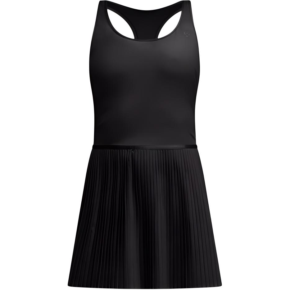 Lululemon Scoop Neck Pleated Sleeveless Dress Women’s Marine Blue