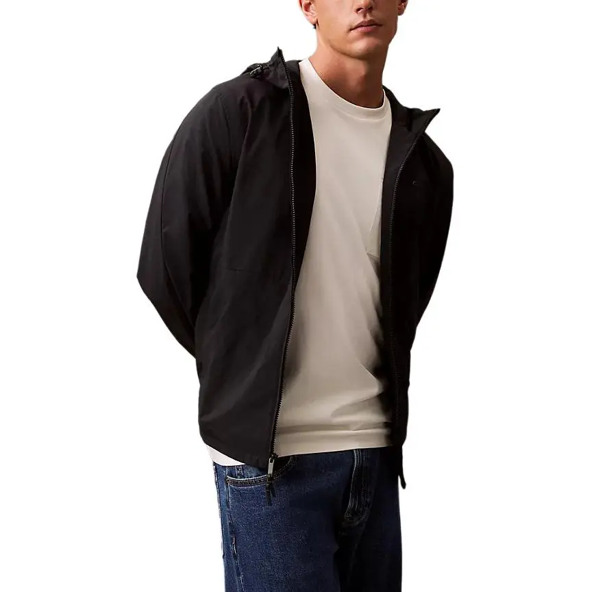 CALVIN KLEIN Trench Coat Men's Black
