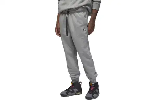 Jordan Knitted Sweatpants Men's Gray