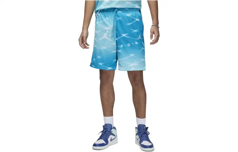 Jordan Casual Shorts Men's Blue Moderate