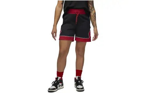 Jordan Casual Shorts Women's Red Black Moderate
