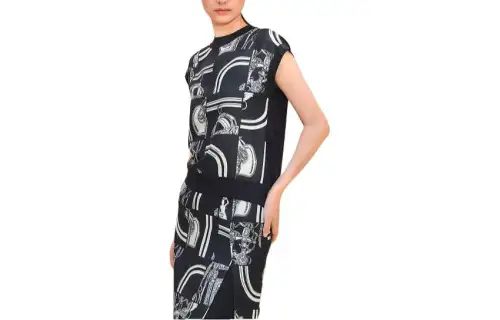 HERMES Other T-Shirt Women's Black