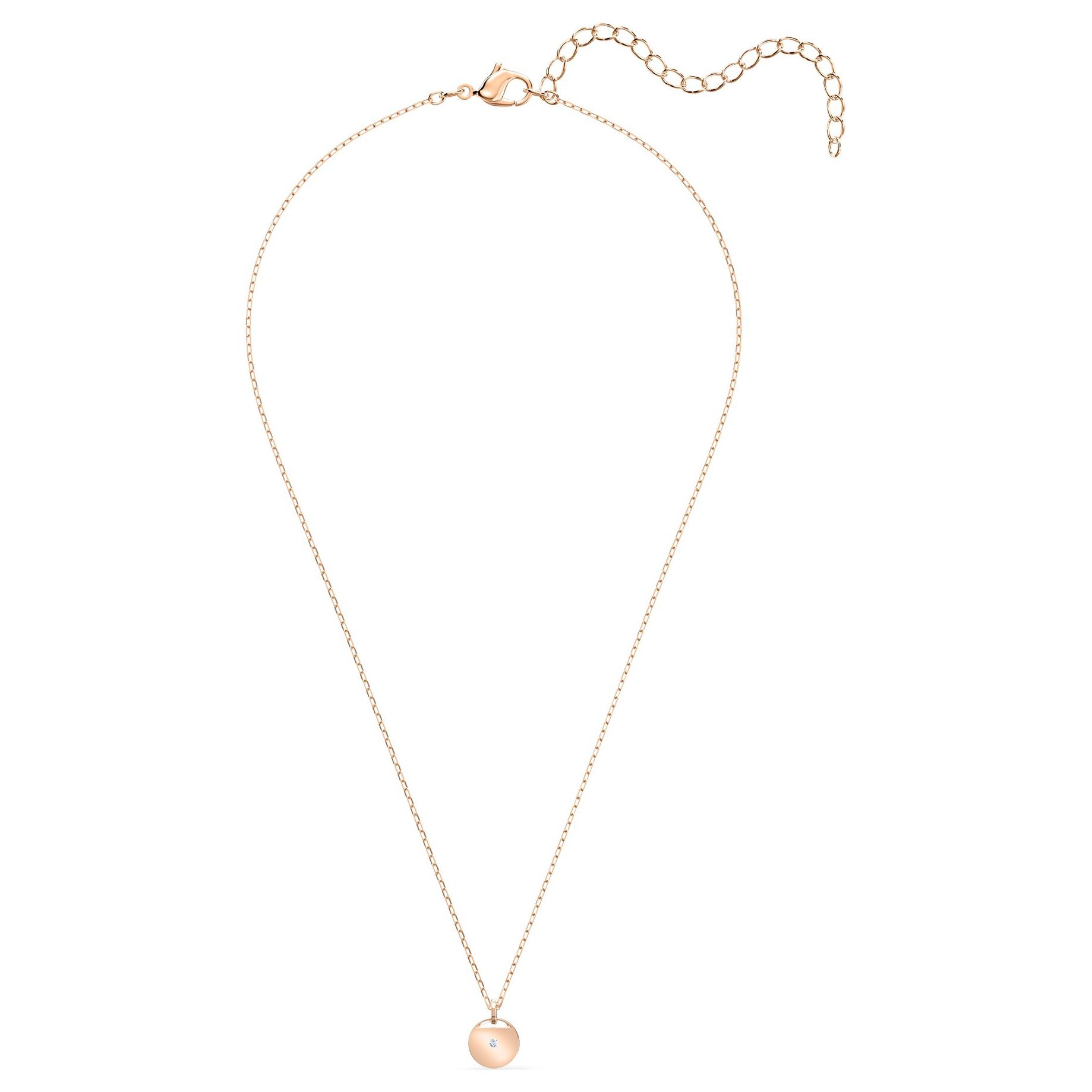 Колье Swarovski Ginger (розовое золото)