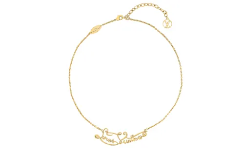LOUIS VUITTON Necklaces Women's Gold