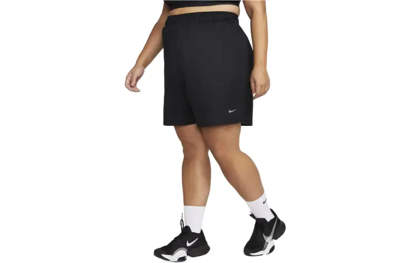 Nike Dri FIT Attack Women's Mid Rise 5' Unlined Shorts Plus Size